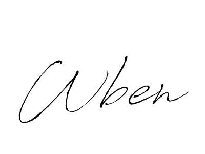 Once you've used our free online signature maker to create your best signature Antro_Vectra style, it's time to enjoy all of the benefits that Wben name signing documents. Wben signature style 6 images and pictures png