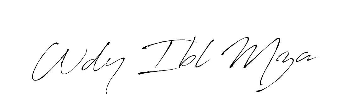 Antro_Vectra is a professional signature style that is perfect for those who want to add a touch of class to their signature. It is also a great choice for those who want to make their signature more unique. Get Wdy Ibl Mza name to fancy signature for free. Wdy Ibl Mza signature style 6 images and pictures png