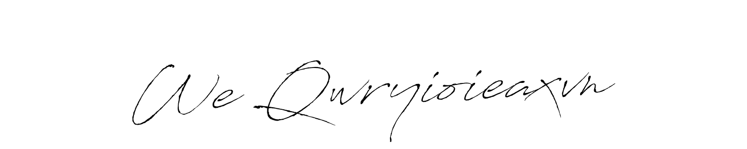 Antro_Vectra is a professional signature style that is perfect for those who want to add a touch of class to their signature. It is also a great choice for those who want to make their signature more unique. Get We Qwryioieaxvn name to fancy signature for free. We Qwryioieaxvn signature style 6 images and pictures png