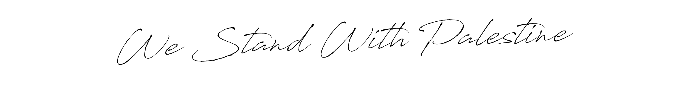 Antro_Vectra is a professional signature style that is perfect for those who want to add a touch of class to their signature. It is also a great choice for those who want to make their signature more unique. Get We Stand With Palestine name to fancy signature for free. We Stand With Palestine signature style 6 images and pictures png
