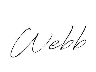 Webb stylish signature style. Best Handwritten Sign (Antro_Vectra) for my name. Handwritten Signature Collection Ideas for my name Webb. Webb signature style 6 images and pictures png