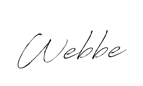 Make a beautiful signature design for name Webbe. Use this online signature maker to create a handwritten signature for free. Webbe signature style 6 images and pictures png