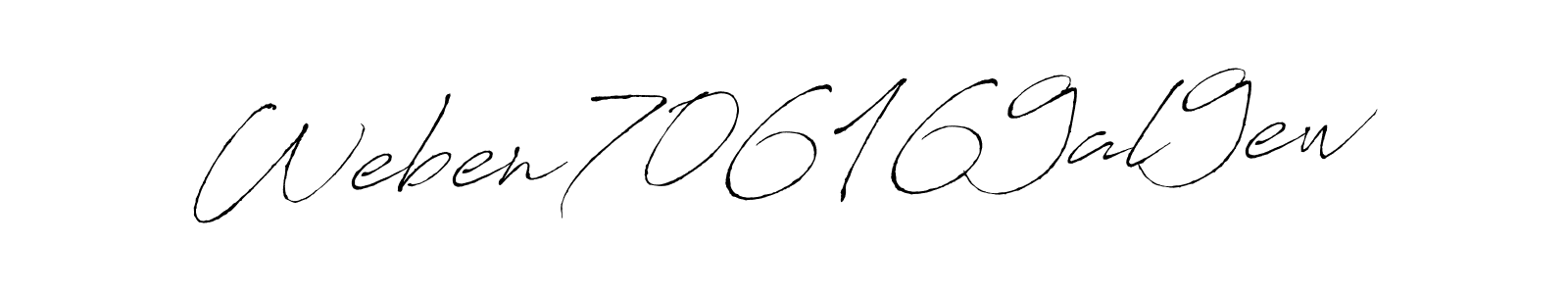 Also we have Weben706169al9ew name is the best signature style. Create professional handwritten signature collection using Antro_Vectra autograph style. Weben706169al9ew signature style 6 images and pictures png