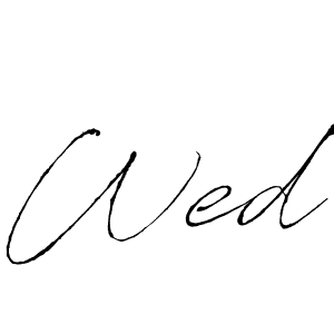 This is the best signature style for the Wed name. Also you like these signature font (Antro_Vectra). Mix name signature. Wed signature style 6 images and pictures png