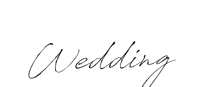 Create a beautiful signature design for name Wedding. With this signature (Antro_Vectra) fonts, you can make a handwritten signature for free. Wedding signature style 6 images and pictures png
