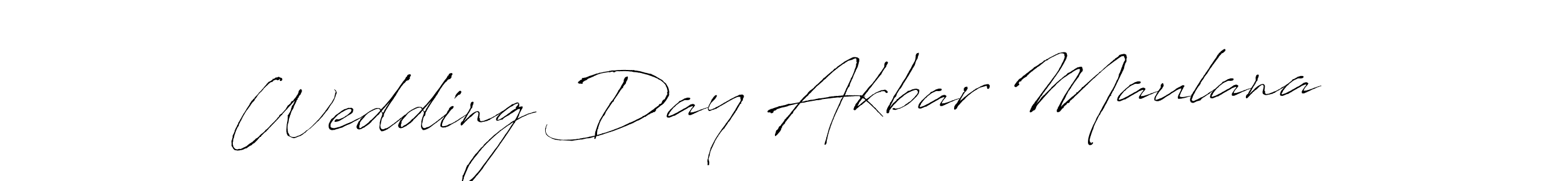 Use a signature maker to create a handwritten signature online. With this signature software, you can design (Antro_Vectra) your own signature for name Wedding Day Akbar Maulana . Wedding Day Akbar Maulana  signature style 6 images and pictures png