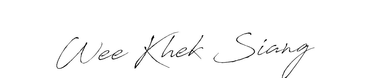 This is the best signature style for the Wee Khek Siang name. Also you like these signature font (Antro_Vectra). Mix name signature. Wee Khek Siang signature style 6 images and pictures png