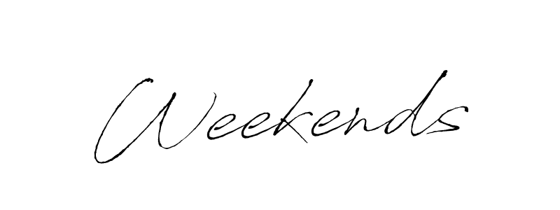 How to Draw Weekends signature style? Antro_Vectra is a latest design signature styles for name Weekends. Weekends signature style 6 images and pictures png