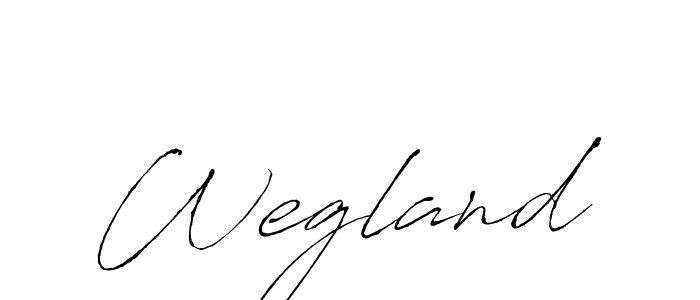 Antro_Vectra is a professional signature style that is perfect for those who want to add a touch of class to their signature. It is also a great choice for those who want to make their signature more unique. Get Wegland name to fancy signature for free. Wegland signature style 6 images and pictures png