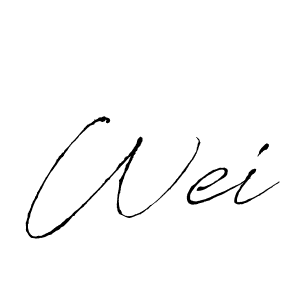 How to Draw Wei signature style? Antro_Vectra is a latest design signature styles for name Wei. Wei signature style 6 images and pictures png