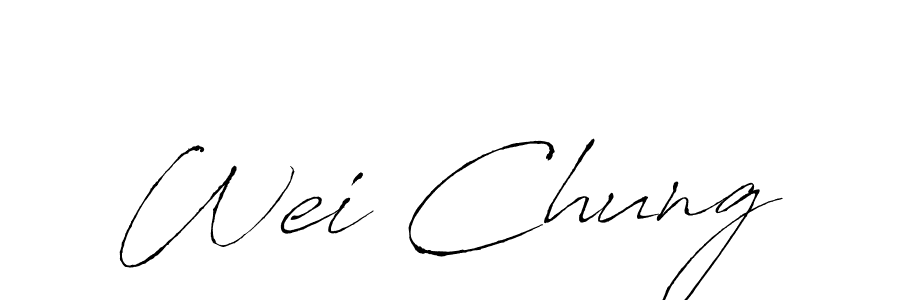 Once you've used our free online signature maker to create your best signature Antro_Vectra style, it's time to enjoy all of the benefits that Wei Chung name signing documents. Wei Chung signature style 6 images and pictures png