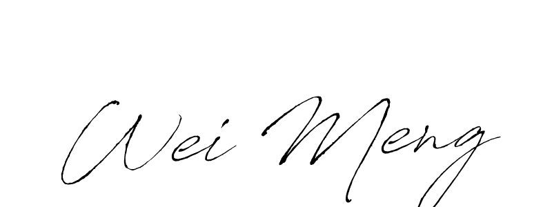 Similarly Antro_Vectra is the best handwritten signature design. Signature creator online .You can use it as an online autograph creator for name Wei Meng. Wei Meng signature style 6 images and pictures png
