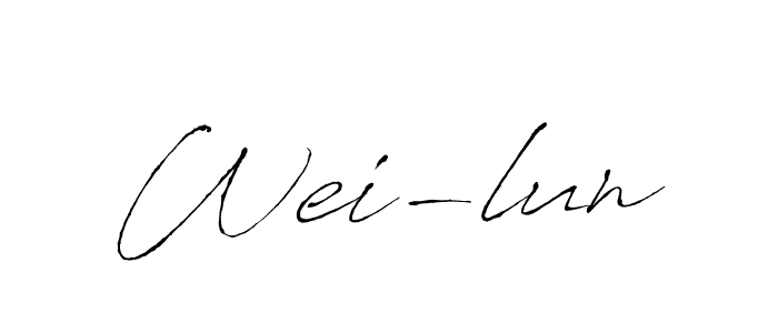 Once you've used our free online signature maker to create your best signature Antro_Vectra style, it's time to enjoy all of the benefits that Wei-lun name signing documents. Wei-lun signature style 6 images and pictures png