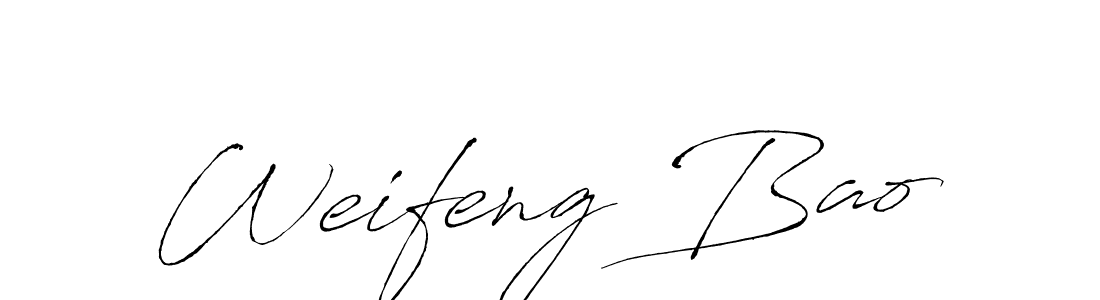 if you are searching for the best signature style for your name Weifeng Bao. so please give up your signature search. here we have designed multiple signature styles  using Antro_Vectra. Weifeng Bao signature style 6 images and pictures png