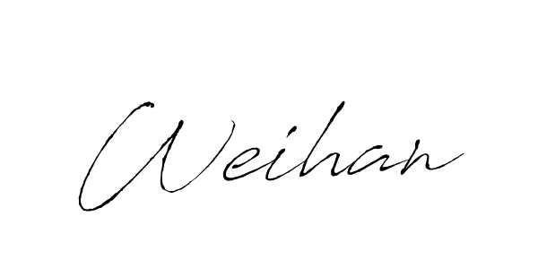 How to make Weihan name signature. Use Antro_Vectra style for creating short signs online. This is the latest handwritten sign. Weihan signature style 6 images and pictures png