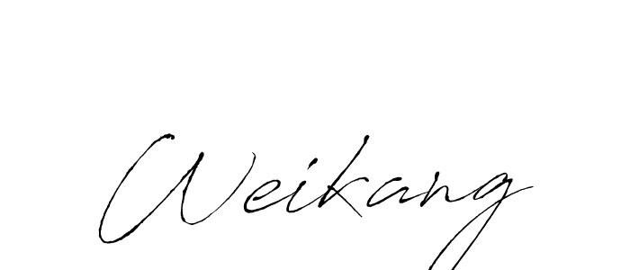 Also You can easily find your signature by using the search form. We will create Weikang name handwritten signature images for you free of cost using Antro_Vectra sign style. Weikang signature style 6 images and pictures png