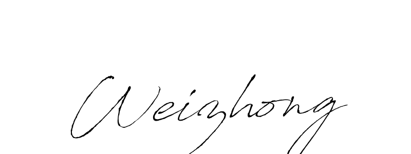 Make a beautiful signature design for name Weizhong. Use this online signature maker to create a handwritten signature for free. Weizhong signature style 6 images and pictures png