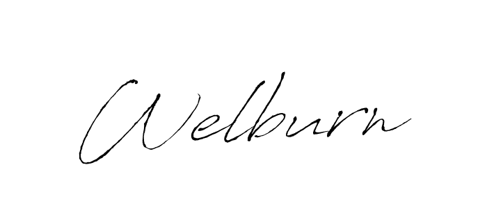Also we have Welburn name is the best signature style. Create professional handwritten signature collection using Antro_Vectra autograph style. Welburn signature style 6 images and pictures png