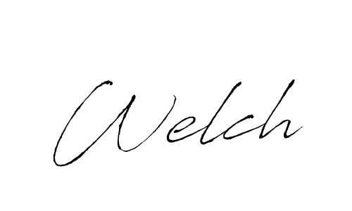 You should practise on your own different ways (Antro_Vectra) to write your name (Welch) in signature. don't let someone else do it for you. Welch signature style 6 images and pictures png