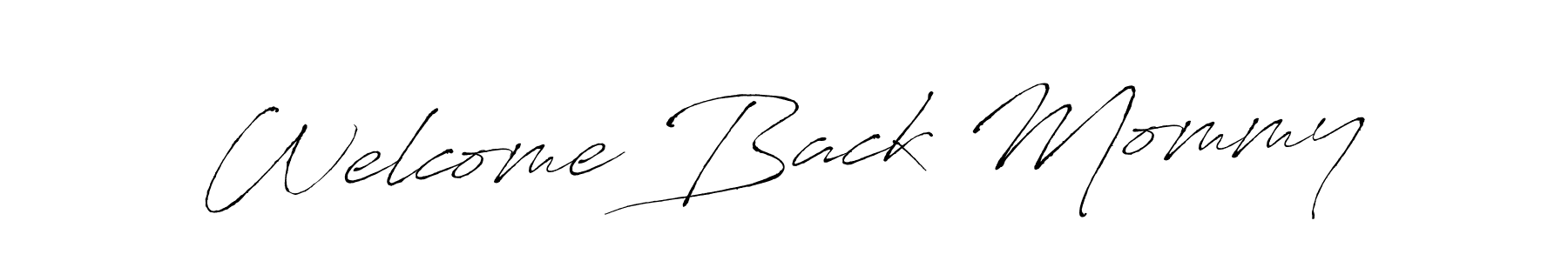 You can use this online signature creator to create a handwritten signature for the name Welcome Back Mommy. This is the best online autograph maker. Welcome Back Mommy signature style 6 images and pictures png