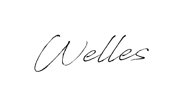 Antro_Vectra is a professional signature style that is perfect for those who want to add a touch of class to their signature. It is also a great choice for those who want to make their signature more unique. Get Welles name to fancy signature for free. Welles signature style 6 images and pictures png