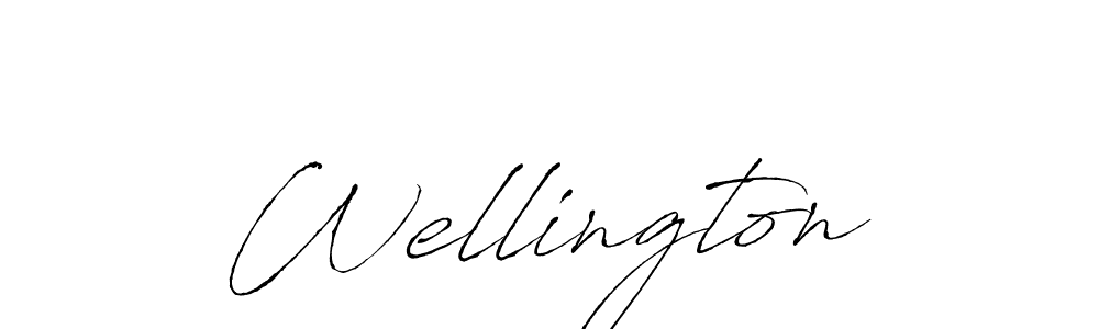 The best way (Antro_Vectra) to make a short signature is to pick only two or three words in your name. The name Wellington include a total of six letters. For converting this name. Wellington signature style 6 images and pictures png