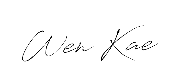 This is the best signature style for the Wen Kae name. Also you like these signature font (Antro_Vectra). Mix name signature. Wen Kae signature style 6 images and pictures png