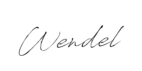 Also we have Wendel name is the best signature style. Create professional handwritten signature collection using Antro_Vectra autograph style. Wendel signature style 6 images and pictures png