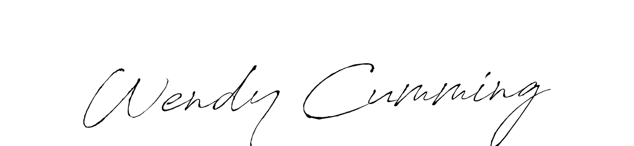 if you are searching for the best signature style for your name Wendy Cumming. so please give up your signature search. here we have designed multiple signature styles  using Antro_Vectra. Wendy Cumming signature style 6 images and pictures png