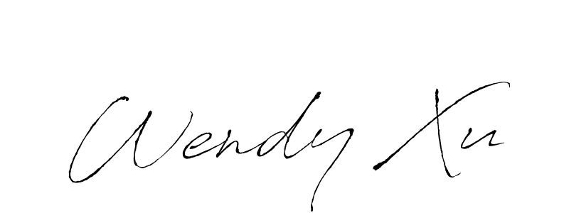 Best and Professional Signature Style for Wendy Xu. Antro_Vectra Best Signature Style Collection. Wendy Xu signature style 6 images and pictures png