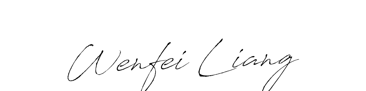 It looks lik you need a new signature style for name Wenfei Liang. Design unique handwritten (Antro_Vectra) signature with our free signature maker in just a few clicks. Wenfei Liang signature style 6 images and pictures png