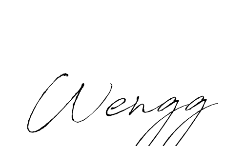 Create a beautiful signature design for name Wengg. With this signature (Antro_Vectra) fonts, you can make a handwritten signature for free. Wengg signature style 6 images and pictures png