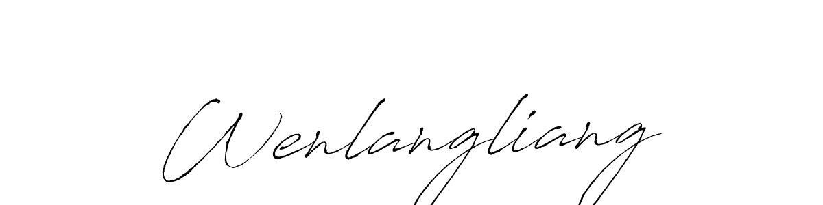 How to Draw Wenlangliang signature style? Antro_Vectra is a latest design signature styles for name Wenlangliang. Wenlangliang signature style 6 images and pictures png