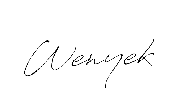 See photos of Wenyek official signature by Spectra . Check more albums & portfolios. Read reviews & check more about Antro_Vectra font. Wenyek signature style 6 images and pictures png