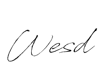 Also You can easily find your signature by using the search form. We will create Wesd name handwritten signature images for you free of cost using Antro_Vectra sign style. Wesd signature style 6 images and pictures png