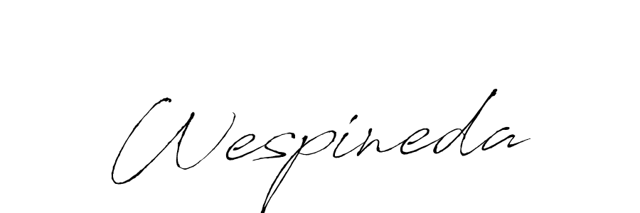 Create a beautiful signature design for name Wespineda. With this signature (Antro_Vectra) fonts, you can make a handwritten signature for free. Wespineda signature style 6 images and pictures png