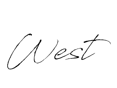 if you are searching for the best signature style for your name West. so please give up your signature search. here we have designed multiple signature styles  using Antro_Vectra. West signature style 6 images and pictures png