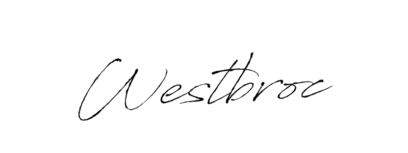 Create a beautiful signature design for name Westbroc. With this signature (Antro_Vectra) fonts, you can make a handwritten signature for free. Westbroc signature style 6 images and pictures png