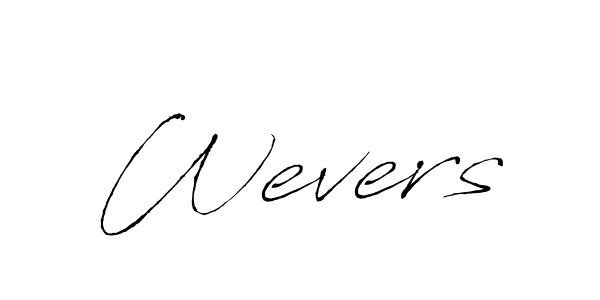 Also we have Wevers name is the best signature style. Create professional handwritten signature collection using Antro_Vectra autograph style. Wevers signature style 6 images and pictures png