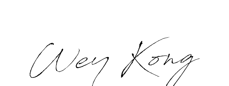 Antro_Vectra is a professional signature style that is perfect for those who want to add a touch of class to their signature. It is also a great choice for those who want to make their signature more unique. Get Wey Kong name to fancy signature for free. Wey Kong signature style 6 images and pictures png