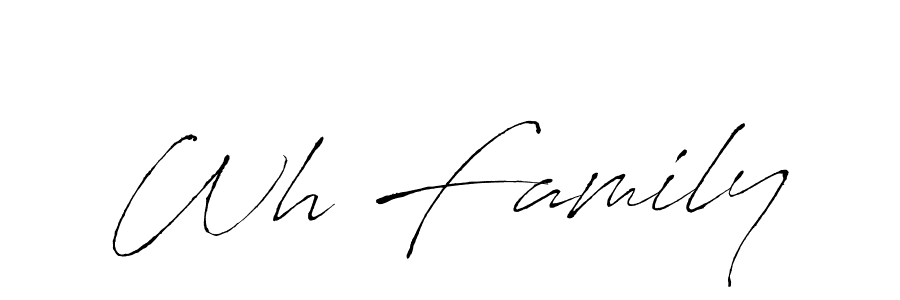 See photos of Wh Family official signature by Spectra . Check more albums & portfolios. Read reviews & check more about Antro_Vectra font. Wh Family signature style 6 images and pictures png