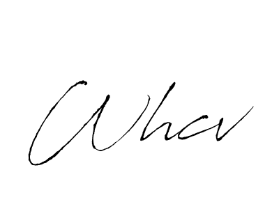 Also You can easily find your signature by using the search form. We will create Whcv name handwritten signature images for you free of cost using Antro_Vectra sign style. Whcv signature style 6 images and pictures png