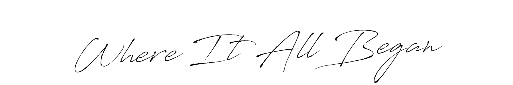This is the best signature style for the Where It All Began name. Also you like these signature font (Antro_Vectra). Mix name signature. Where It All Began signature style 6 images and pictures png