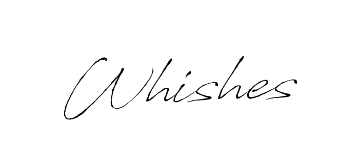 Create a beautiful signature design for name Whishes. With this signature (Antro_Vectra) fonts, you can make a handwritten signature for free. Whishes signature style 6 images and pictures png