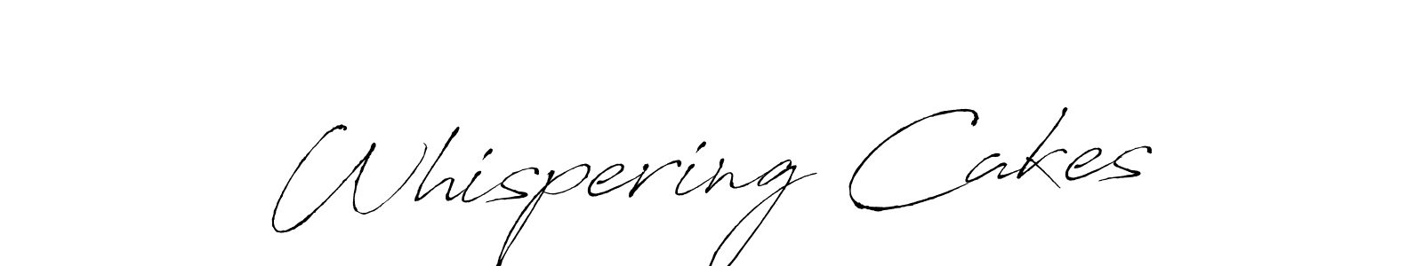 The best way (Antro_Vectra) to make a short signature is to pick only two or three words in your name. The name Whispering Cakes include a total of six letters. For converting this name. Whispering Cakes signature style 6 images and pictures png
