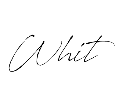 How to make Whit signature? Antro_Vectra is a professional autograph style. Create handwritten signature for Whit name. Whit signature style 6 images and pictures png
