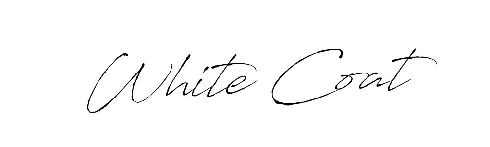 Also we have White Coat name is the best signature style. Create professional handwritten signature collection using Antro_Vectra autograph style. White Coat signature style 6 images and pictures png