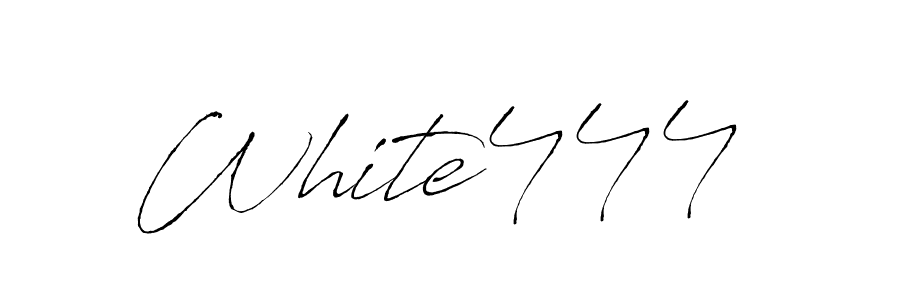 Also we have White444  name is the best signature style. Create professional handwritten signature collection using Antro_Vectra autograph style. White444  signature style 6 images and pictures png