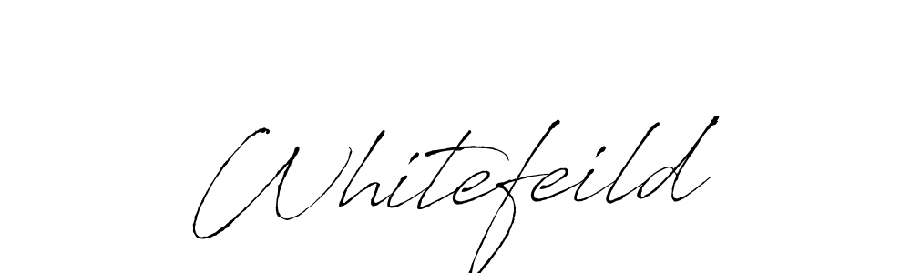 Whitefeild stylish signature style. Best Handwritten Sign (Antro_Vectra) for my name. Handwritten Signature Collection Ideas for my name Whitefeild. Whitefeild signature style 6 images and pictures png