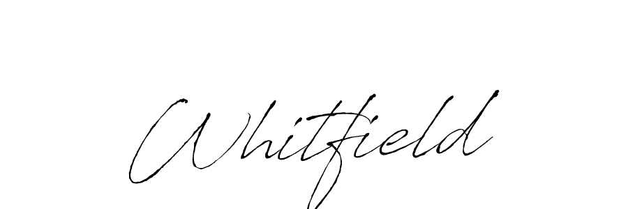 Whitfield stylish signature style. Best Handwritten Sign (Antro_Vectra) for my name. Handwritten Signature Collection Ideas for my name Whitfield. Whitfield signature style 6 images and pictures png